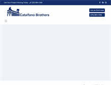 Tablet Screenshot of catalfanobrothers.com